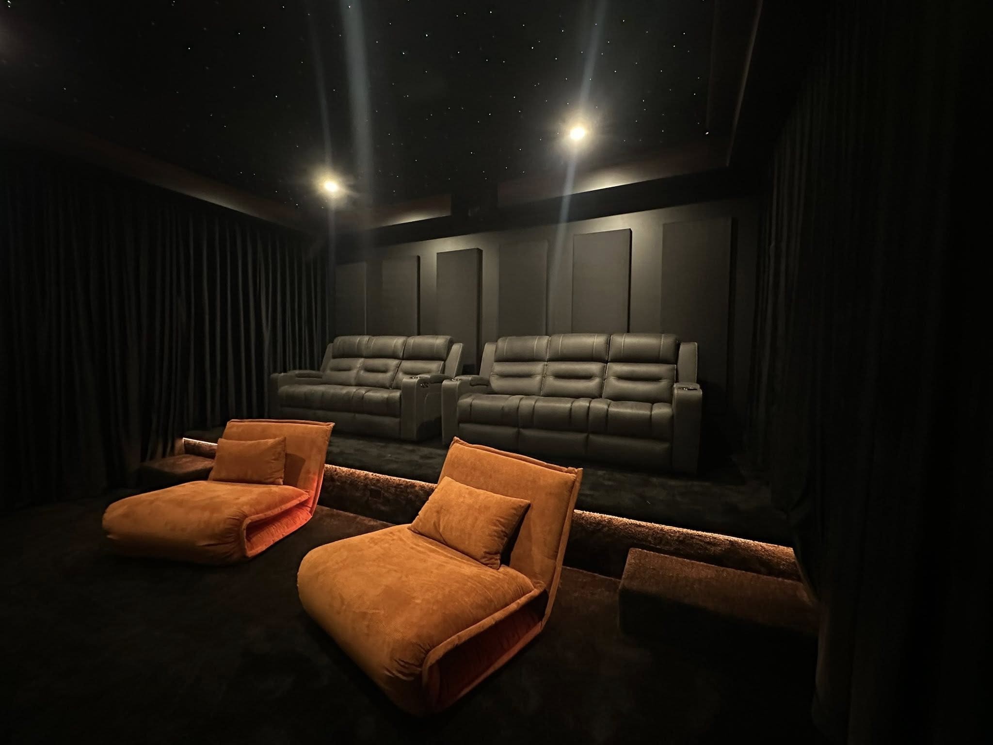 THEATRE ROOM UPDATE