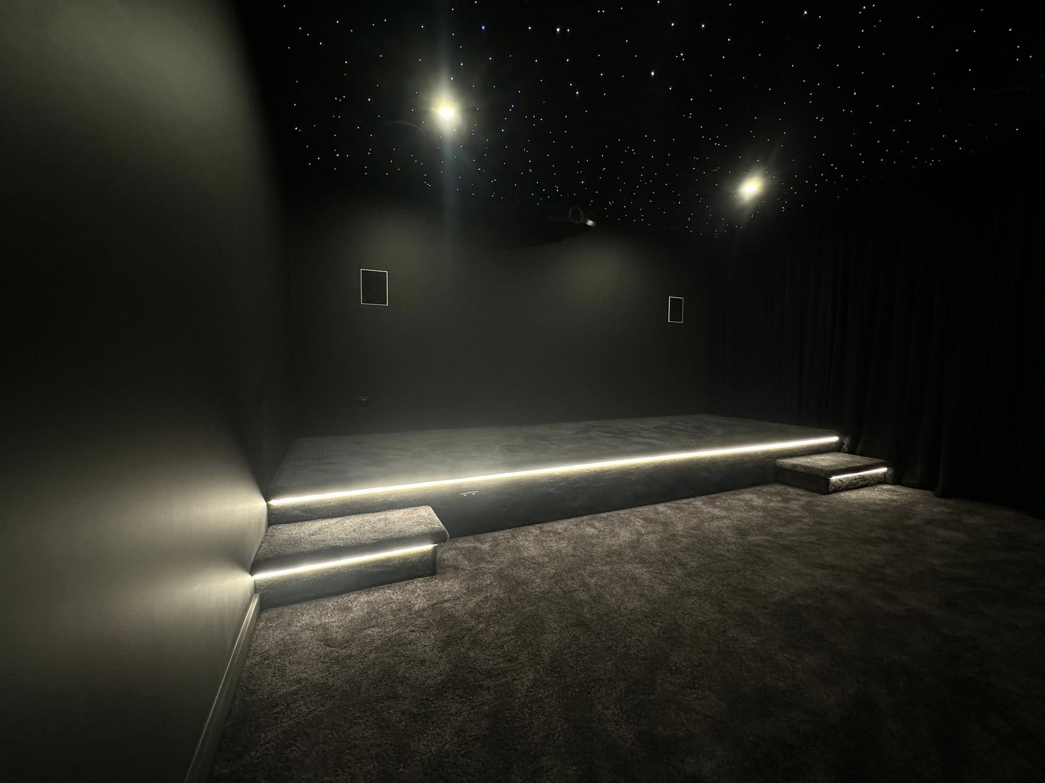 From Garage Shell to Cinematic Black Box—Building the Foundation for the Best Projector for Home Theatre
