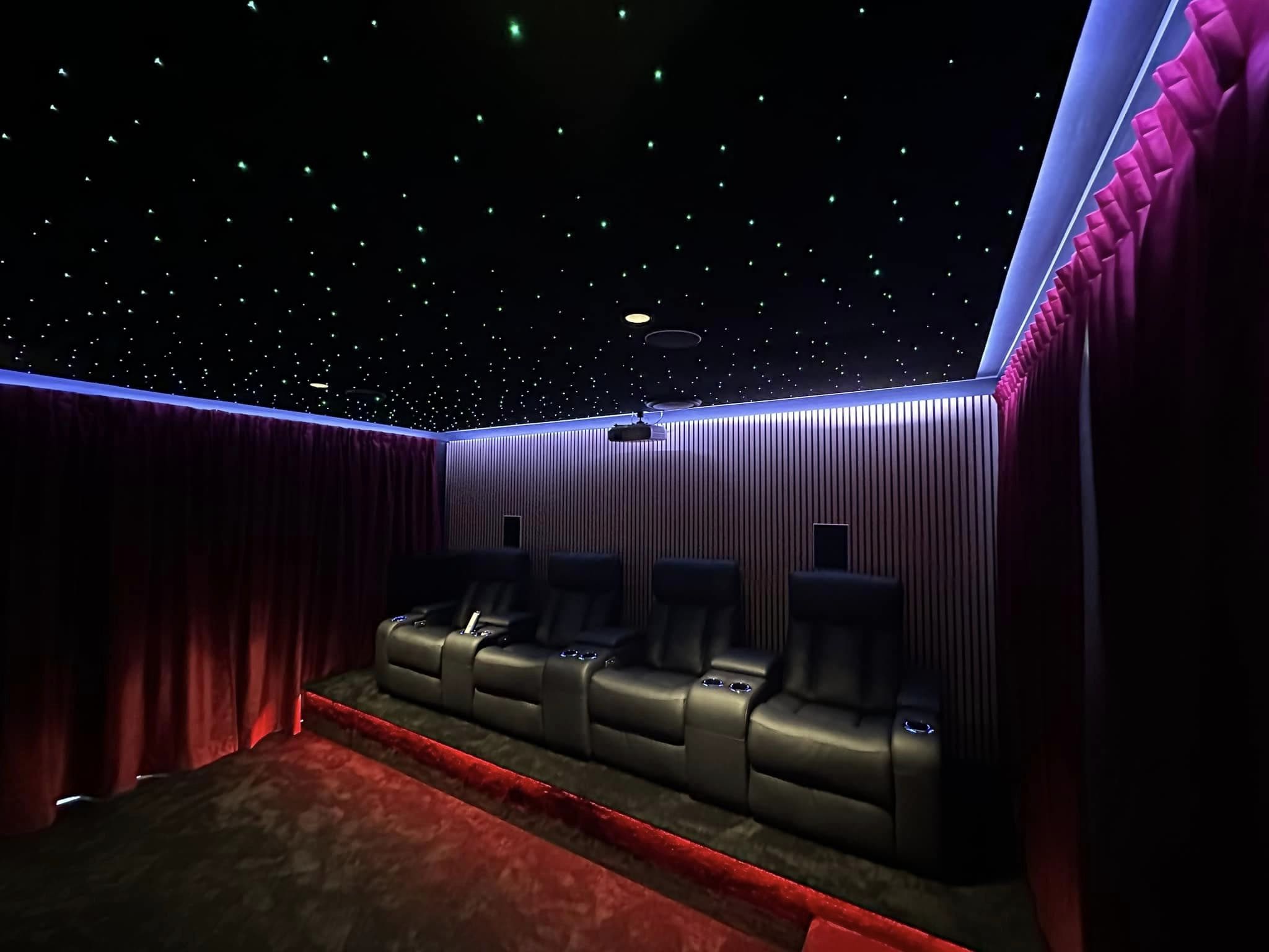 Have You Considered a Starry Night Ceiling in Your Home Theatre?