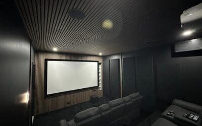 Single Garage to Cinema Room Transformation